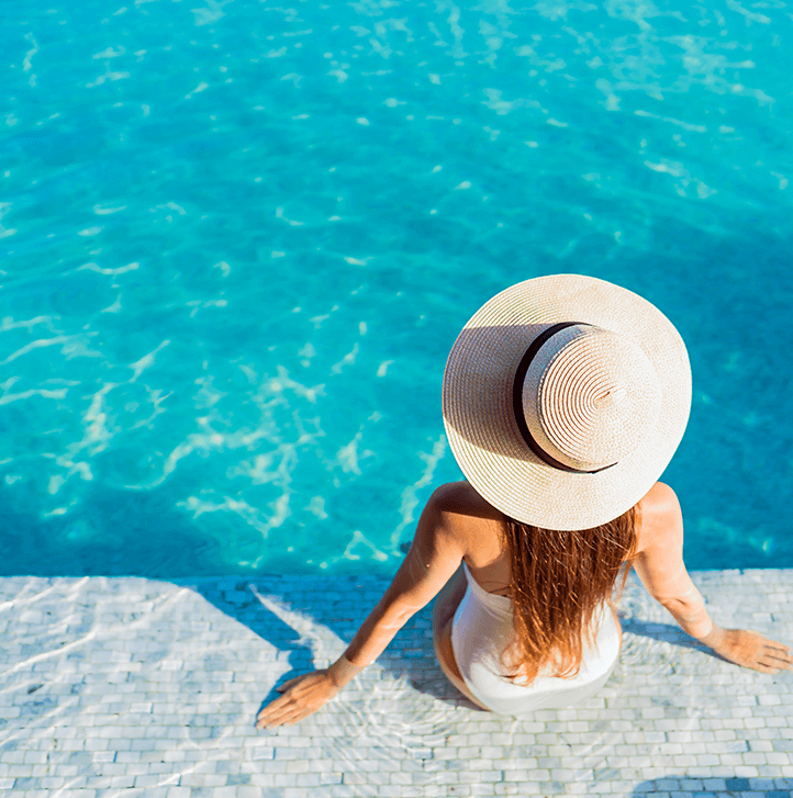 Commercial pool heating